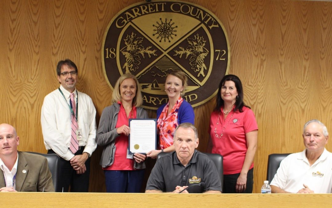 October is Declared Breast Cancer Awareness Month in Garrett County