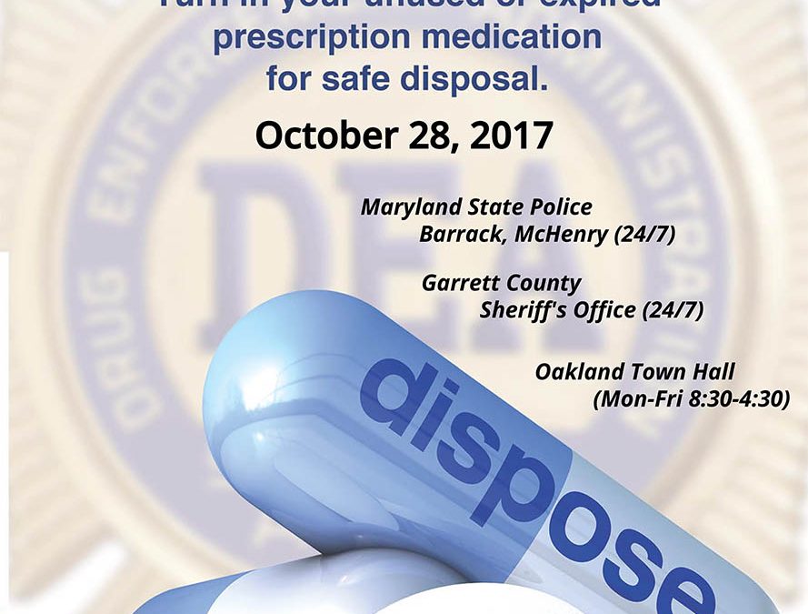 In Garrett County, Every Day is a Good Day to Get Rid of Unwanted Prescription Drugs