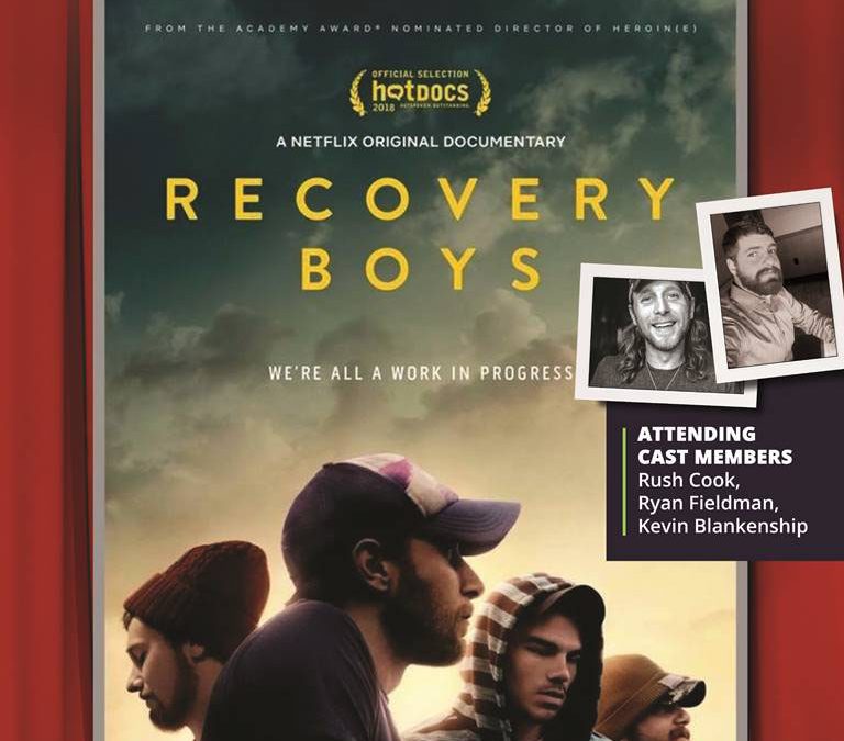 Free Showing of Recovery Boys Scheduled for September 14th