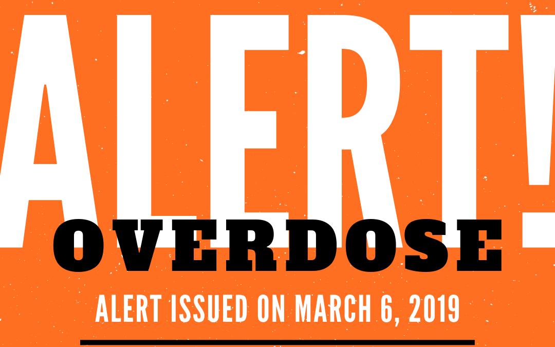 GARRETT COUNTY HEALTH DEPARTMENT ISSUES OVERDOSE ALERT: NEWS RELEASE