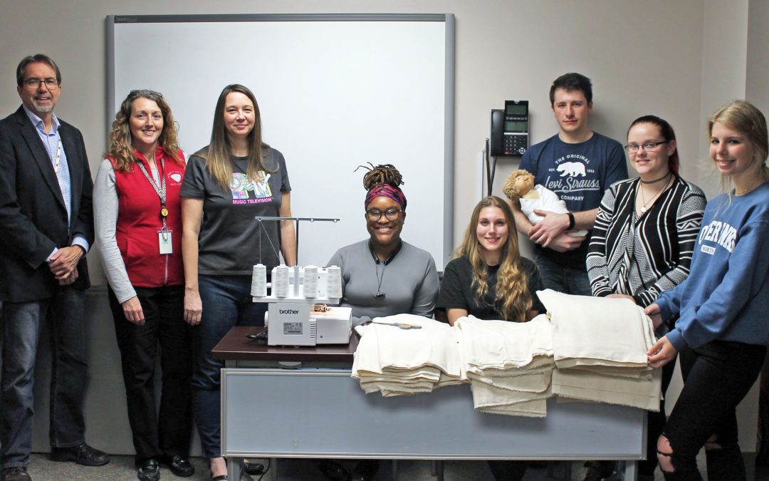 GC Honor Society Participates In Swaddling Project