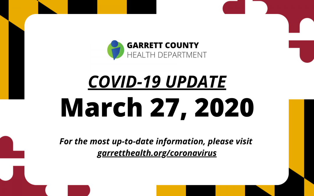 Garrett County Reports No New Confirmed COVID-19 Cases