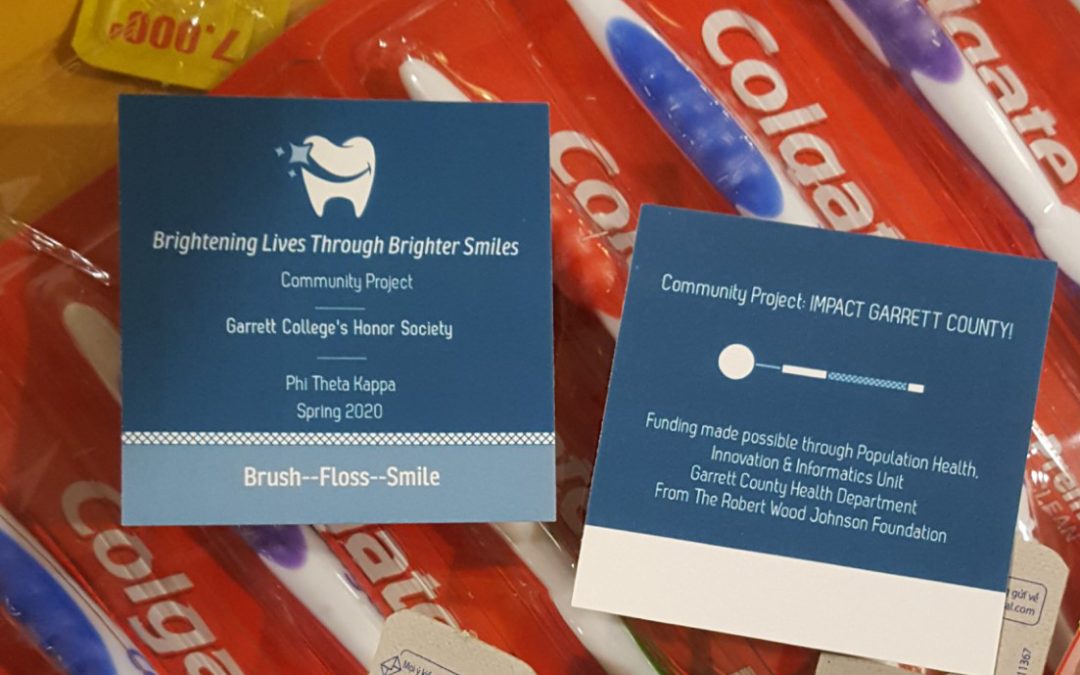 Featured Community News: Amid COVID-19, Garrett College Students Partner With Garrett County Health Department to Spread Kindness and Serve Vulnerable Populations Through Culture of Health IMPACT Action Group