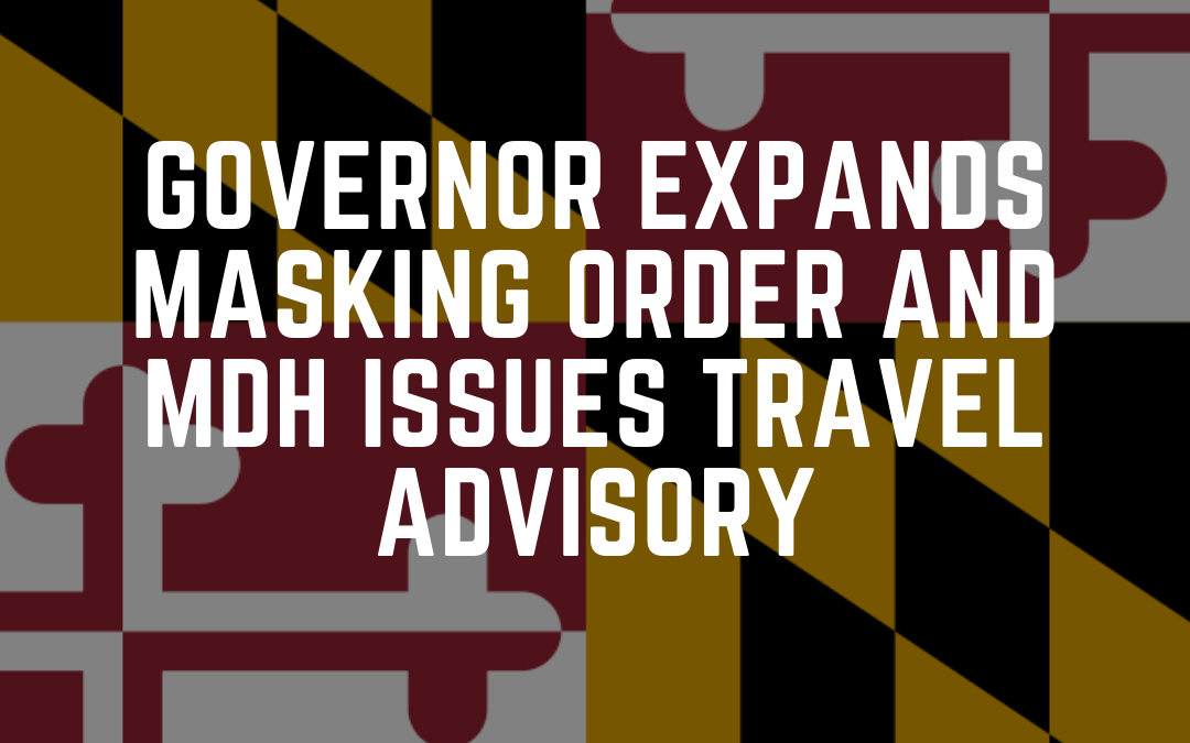 Governor Expands Masking Order and MDH Issues Travel Advisory