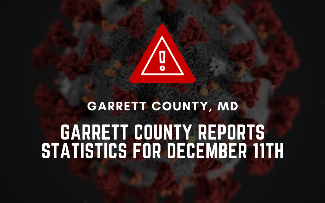Garrett County Reports Statistics for December 11th