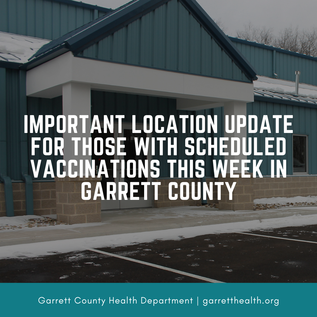 Important Location Update For Those With Scheduled Vaccinations This ...