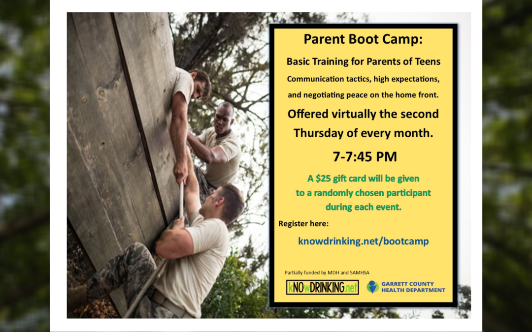 Parent Boot Camp Virtual Class Scheduled