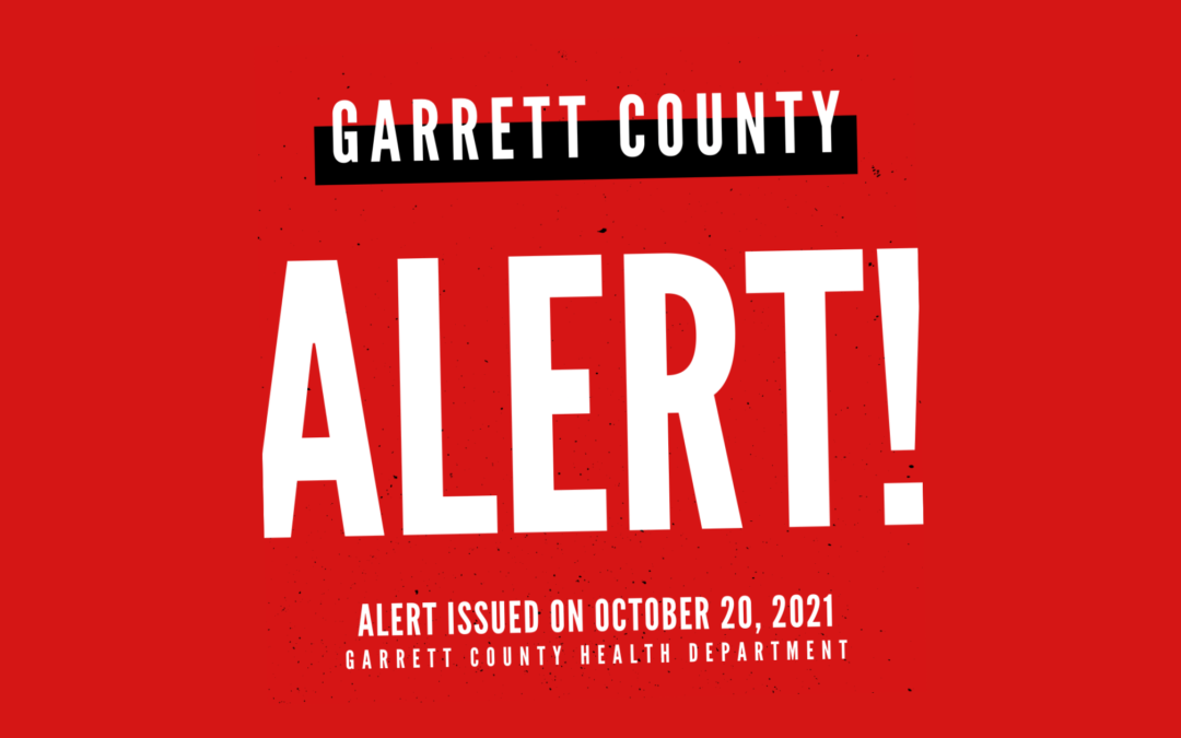 Garrett County Health Department Issues Alert