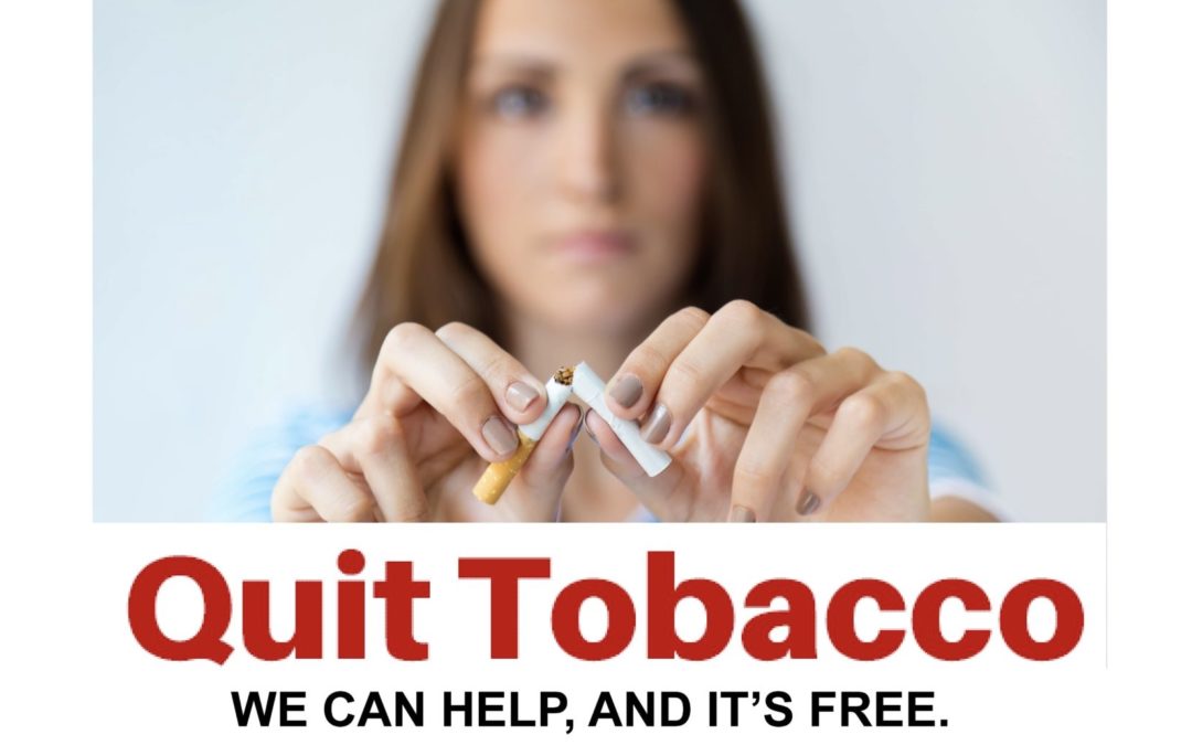 Reminder: FREE Quit Now Tobacco Cessation Classes Scheduled for April / May – Register Now!