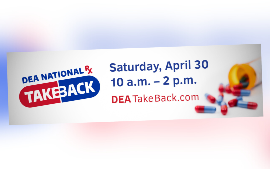 Health Department Supports April 30th National Prescription Take Back Day