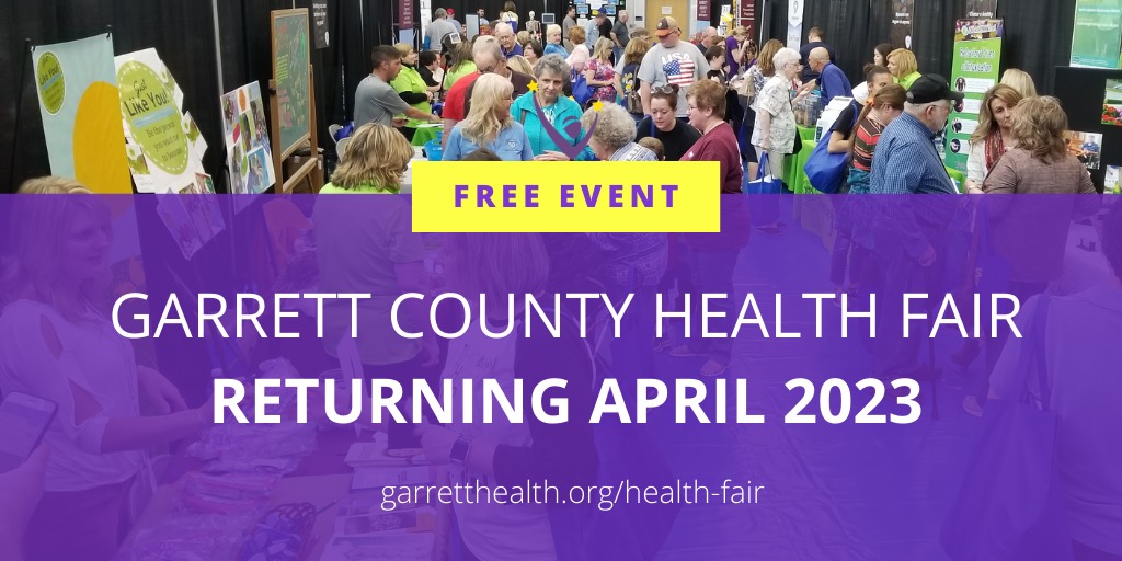 Garrett County Health Fair Returning April 15, 2023 + Stay Tuned for Upcoming Events Featuring the Health Fair Committee (STEPS to Better Health)