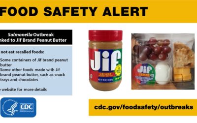 From MDH: Maryland Department of Health alerts consumers to a voluntary recall of Jif peanut butter products