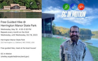 Featured Today on Go! Garrett County: Any Plans Tomorrow? Join Us For A Guided Hike @ Herrington Manor State Park