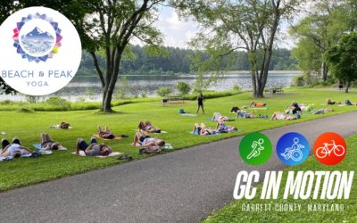 Featured Today on Go! Garrett County: An Incredible View During FREE Yoga Class at Herrington Manor State Park!