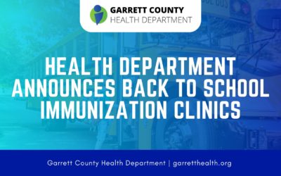 Health Department Announces Back to School Immunization Clinics – #ImmunizationsAug2022