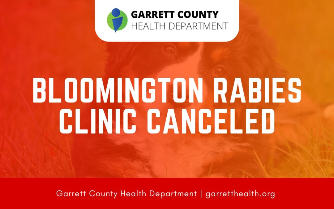 Bloomington Rabies Clinic Canceled