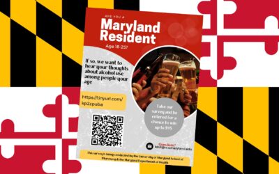 REMINDER: Maryland Young Adult Survey on Alcohol 2022 – Complete the Survey to be Entered Into Drawings for $50 and $95 Gift Cards!