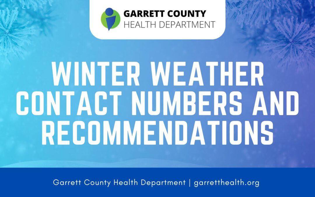 Winter Weather Contact Numbers and Recommendations