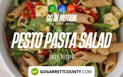 Featured Today on Go! Garrett County: A Taste Of Spring – Basil Pesto Pasta Salad!