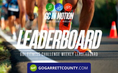 Featured Today on Go! Garrett County: Step/Activity Challenge Weekly Leaderboard – Week 28