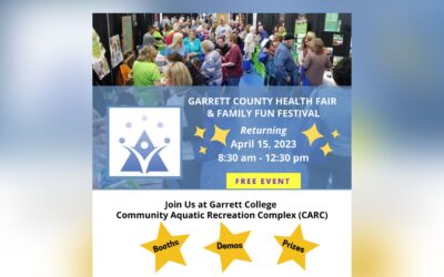 Garrett County Health Fair and Family Fun Festival Receives Local Sponsorship