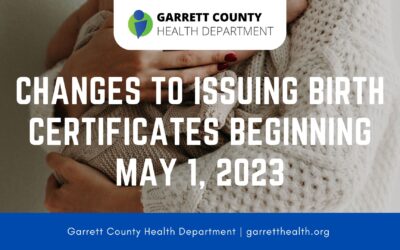 PUBLIC NOTICE: Changes To Issuing Birth Certificates Beginning May 1, 2023