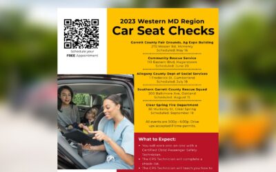 FREE Car Seat Check w/ a Certified Child Passenger Safety Technician – August 15, 2023