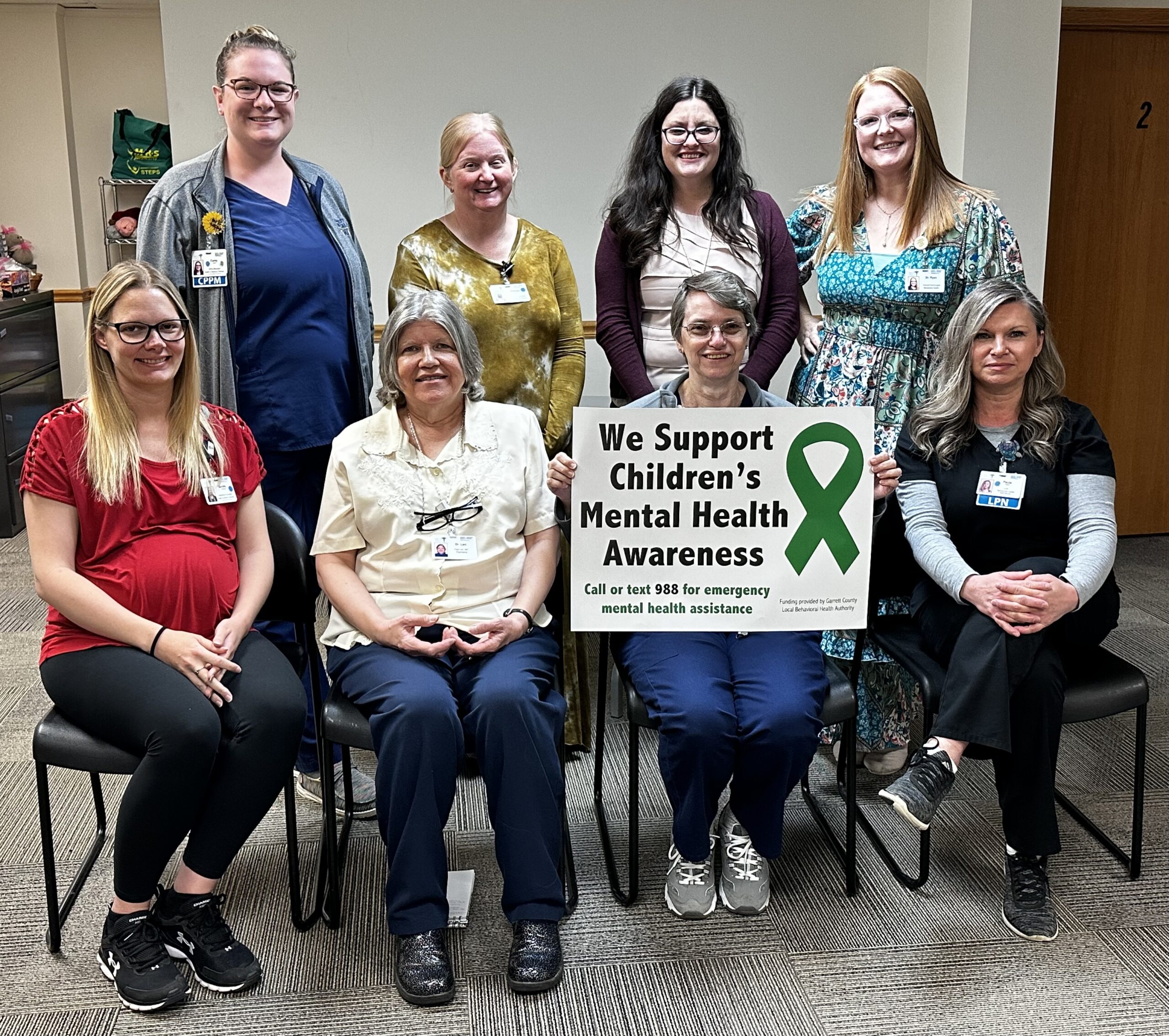 Featured Today on Go! Garrett County: Garrett Regional Medical Center Shows Their Support for Mental Health Month and Children’s Mental Health Awareness Week!