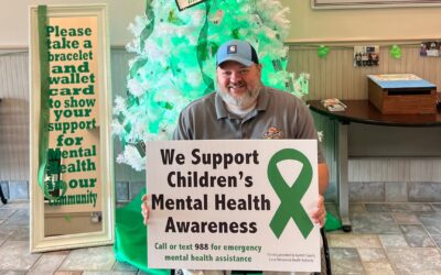 Featured Today on Go! Garrett County: Garrett County Commissioner Ryan Savage Shows His Support for Mental Health Month and Children’s Mental Health Awareness Week!