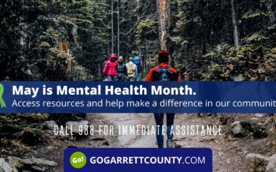 Featured Today on Go! Garrett County: May is Mental Health Month