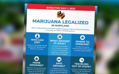 Adult-Use Cannabis Legalization – Marijuana Legalized in Maryland Infographic – What You Need to Know