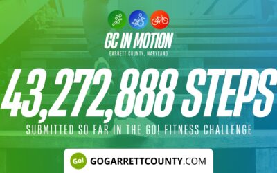 Featured Today on Go! Garrett County: 43 MILLION+ STEPS/ACTIVITY RECORDS! – Step/Activity Challenge Weekly Leaderboard – Week 37