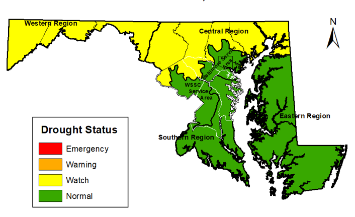 MDE: Maryland Department of the Environment Encourages Water Conservation with Drought Watch for Portions of the State (Including Garrett County)