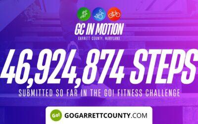 Featured Today on Go! Garrett County: 46 MILLION+ STEPS/ACTIVITY RECORDS! – Step/Activity Challenge Weekly Leaderboard – Week 40