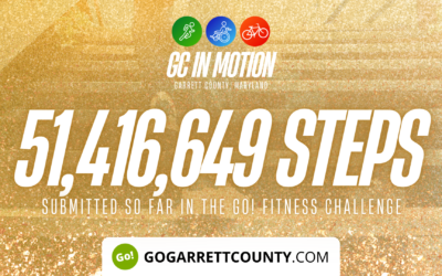 Featured Today on Go! Garrett County: 51 MILLION+ STEPS/ACTIVITY RECORDS! – Step/Activity Challenge Weekly Leaderboard – Week 44