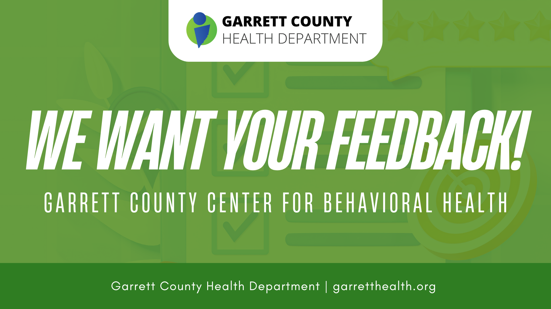 Garrett County Center for Behavioral Health Client Satisfaction Survey ...