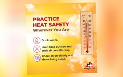 Maryland Statewide Heat Advisory Issued, September 6