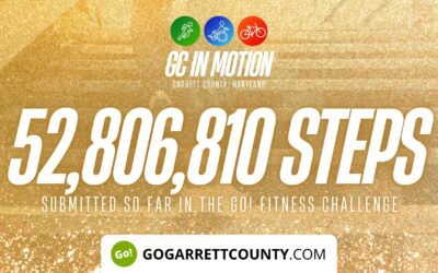 Featured Today on Go! Garrett County: 52 MILLION+ STEPS/ACTIVITY RECORDS! – Step/Activity Challenge Weekly Leaderboard – Week 45