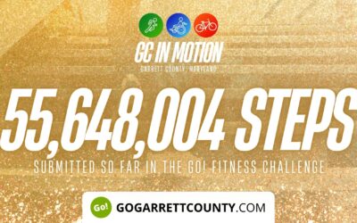 Featured Today on Go! Garrett County: NEW RECORD NUMBER OF WEEKLY PARTICIPANTS! – 55 MILLION+ STEPS/ACTIVITY RECORDS! – Step/Activity Challenge Weekly Leaderboard – Week 47