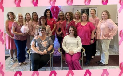 Garrett County Health Department Staff Wear PINK! to Show Support for Breast Cancer Awareness Month