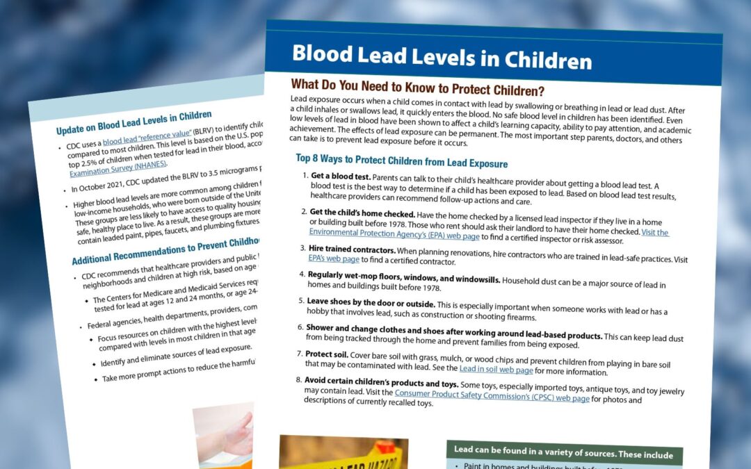 CDC - National Lead Poisoning Prevention Week