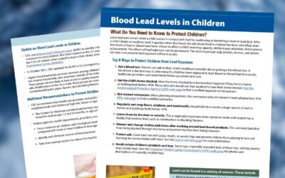 RESOURCES: Lead Poisoning Prevention Week