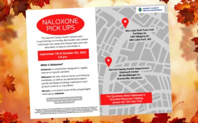 TODAY! – Naloxone Pick-Up Events Scheduled For October 5th