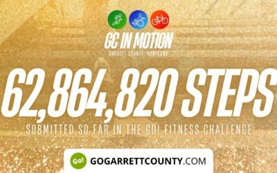 Featured Today on Go! Garrett County: 62 MILLION+ STEPS/ACTIVITY RECORDS! – Step/Activity Challenge Weekly Leaderboard – Week 53