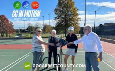 Featured Today on Go! Garrett County: Fitness & Fun On The Pickleball Court!