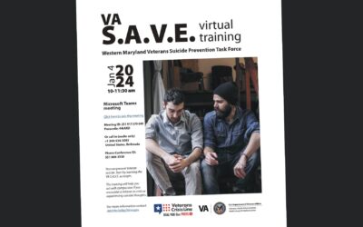 VA S.A.V.E. – Veteran Suicide Prevention Virtual Training Opportunity