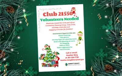 Volunteers Needed for Club 21550