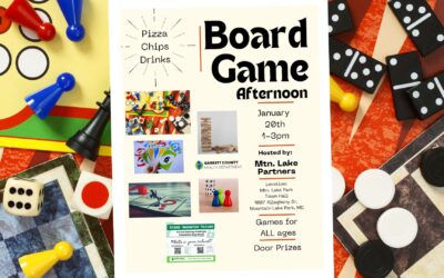 Board Game Afternoon Event Scheduled w/ Mtn. Lake Partners