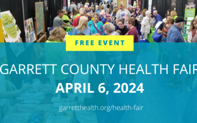 Garrett County Health Fair Scheduled for April 6, 2024 – See the New 2024 Flyer!