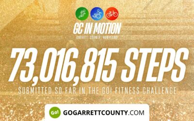 Featured Today on Go! Garrett County: 73 MILLION+ STEPS/ACTIVITY RECORDS! – Step/Activity Challenge Weekly Leaderboard – Week 64